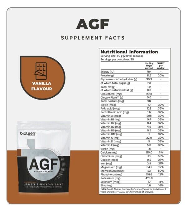 AGF <br>Athlete's Go Food - Image 2